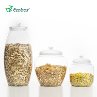 ECOBOX FB400-5 23.5L Bogenförmige luftdichte Kräuter können Lebensmittelbehälter Nuts Jar Candy Aufbewahrungsbox
