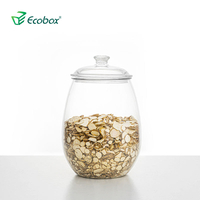 Ecobox FB350-5 15.4l Luftdichte Nüsse Glas Fischbehälter Candy Aufbewahrungsbox