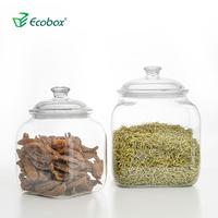 ECOBOX FB300-1 14L Luftdichte Kräuter Lebensmittelbehälter können verrücktes Quadrat-Candy-Aufbewahrungsbox