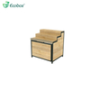 GMG-001 Ecobox Holzanzeigekabinett Bulk Food Display Stabile Regal für Supermarkt