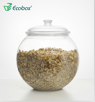 ECOBOX FB220-7 11.7L Luftdichte Kräuter kann Nuts Jar-Fischtank Runde Süßigkeiten Aufbewahrungsbox